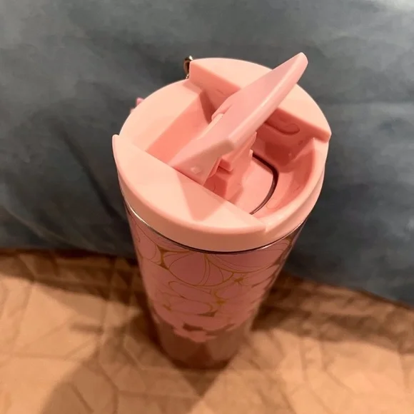 Starbucks stainless cherry blossom butterfly tumbler - Picture 4 of 5